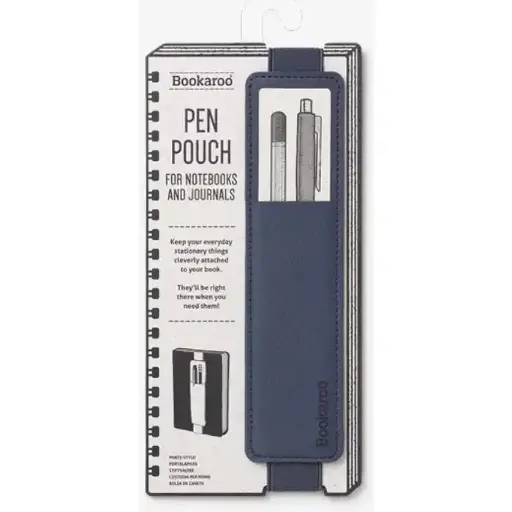 [DNA0026464] IF Company Bookaroo Pen Pouch - Navy