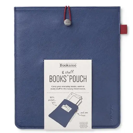 [DNA0026474] IF Company Bookaroo Books & Stuff Pouch - Navy