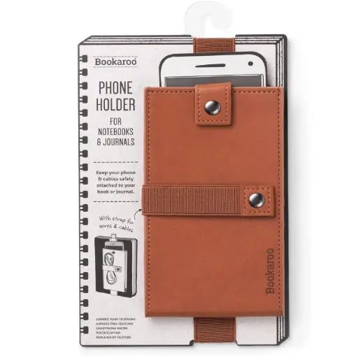 [DNA0026480] IF Company Bookaroo Phone Holder -Brown