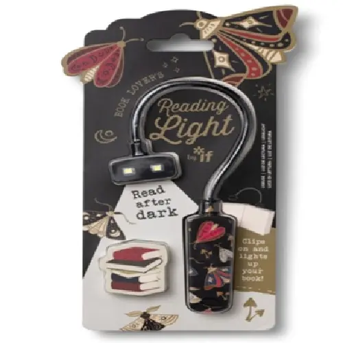 [DNA0026530] IF Company Book Lover's Reading Light -Moths