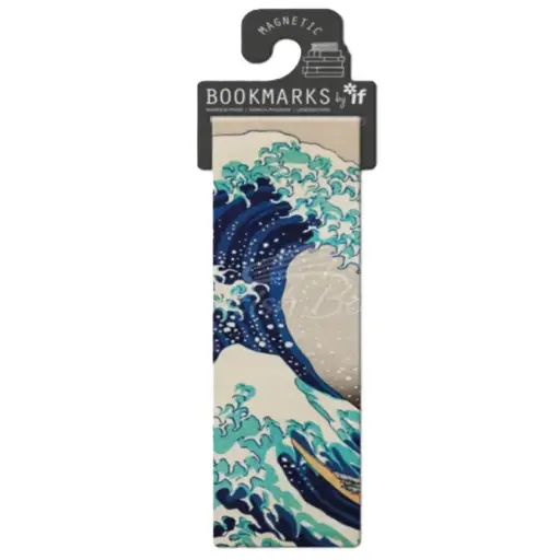 [DNA0026558] IF Company Classics Magnetic Bookmarks -The Great Wave