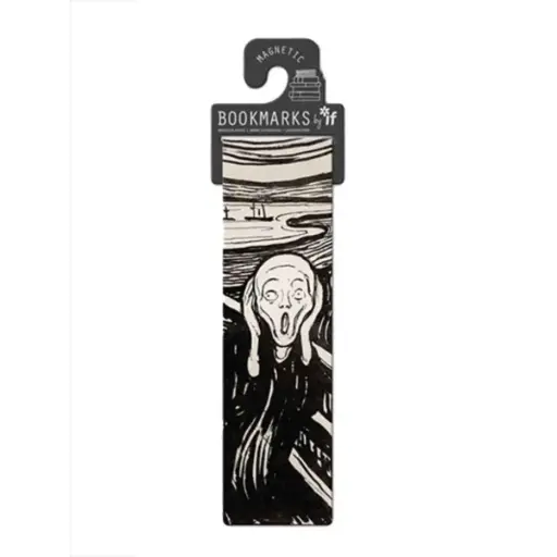 [DNA0026564] IF Company Classics Magnetic Bookmarks -The Scream