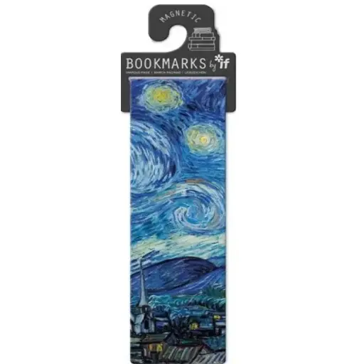 [DNA0026566] IF Company Classics Magnetic Bookmarks -The Starry Night