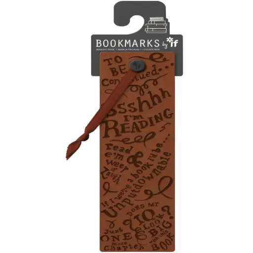 [DNA0026574] IF Company Ssshhh Bookmarks - I'm Reading