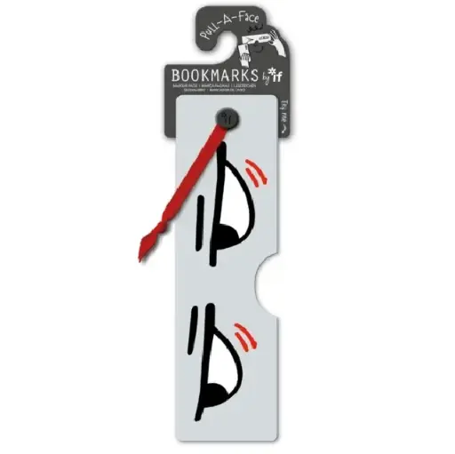 [DNA0026614] IF Company Pull-a-Face Bookmarks - Look Right