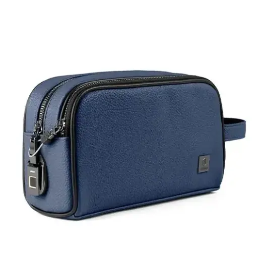 [DNA0026830] Wiwu Phantom Pro Fingerprint Lock Pouch Blue