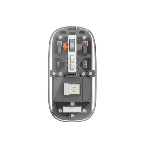 [DNA0026845] Wiwu WM105 Crystal Magnetic Wireless Mouse Grey