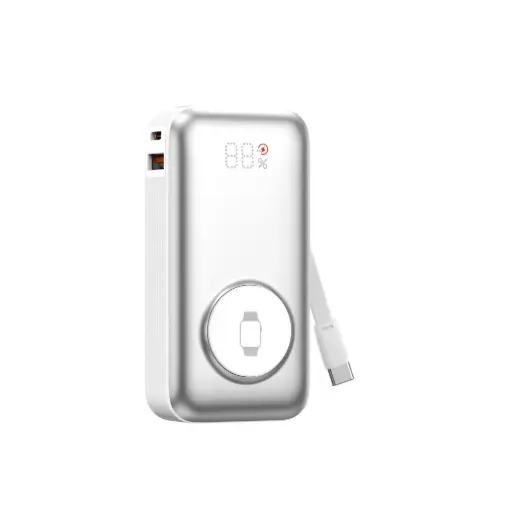 [DNA0026848] Wiwu Wi-P027 Elite Power bank 22.5W 10000mAh - Silver