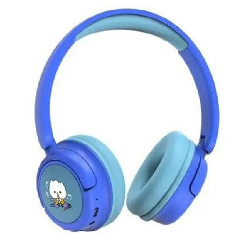 [DNA0026908] Wiwu KTD-02 Wireless Kids headphone - Blue