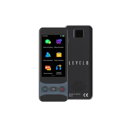 [DNA0027020] Levelo FluentLink Offline & Online Voice Translator Lifestyle & Smart Devices