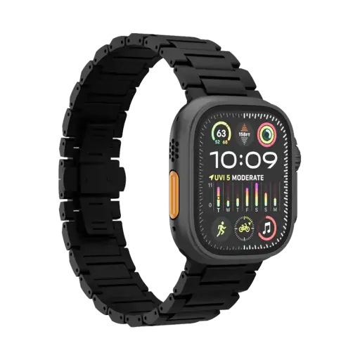 [DNA0027028] Levelo Aerio Titanium Watch Strap for Apple Watch 49/46mm watch strap BLK