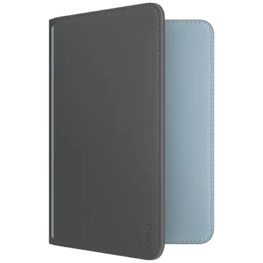 [DNA0027045] UNIQ BELMONT PASSPORT HOLDER TRACKER RFID-BLOCKING CHARCOAL WASHED BLUE