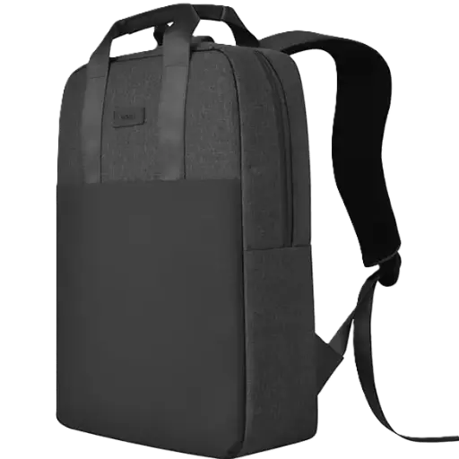 [DNA0027204] Wiwu Minimalist حقيبة ظهر مقاس 15.6 بوصة – أسود