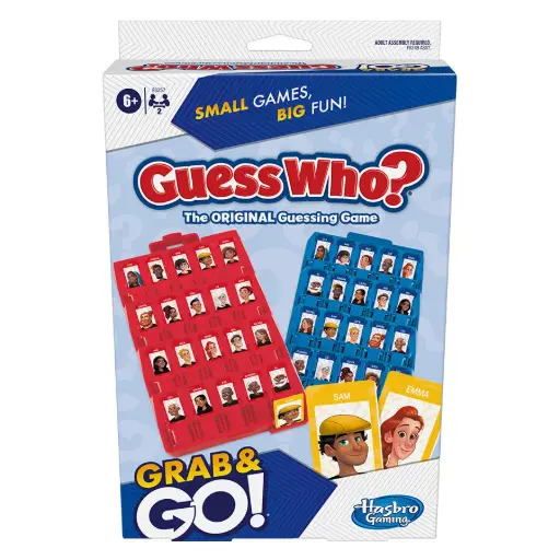 [DNA0027304] Hasbro Guess Who Grab and Go Game (English)
