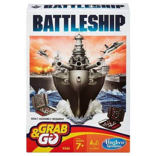 [DNA0027308] Hasbro Battleship Grab and Go Game (English)