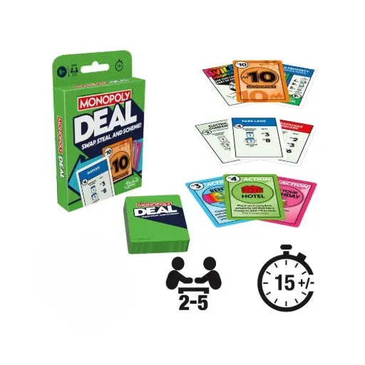 [DNA0027316] Hasbro Monopoly Deal Card Game