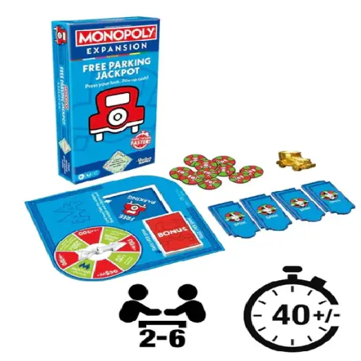 [DNA0027326] Hasbro Monopoly Free Parking Jackpot Edition
