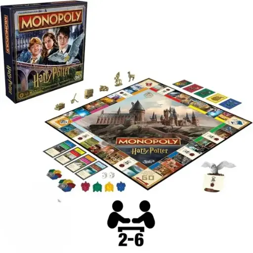 [DNA0027346] Hasbro Monopoly Harry Potter Edition