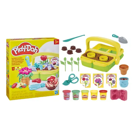 [DNA0027384] Hasbro Play-Doh Blooming Flowers Playset