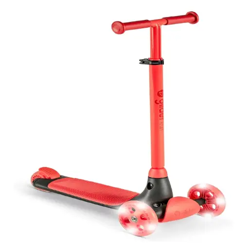 [DNA0027409] Yvolution Y Glider Kiwi سكوتر – أحمر (قطعتان)
