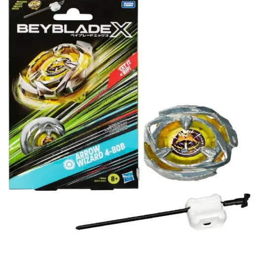 [DNA0027464] Hasbro Beyblade X Arrow Mysterious 4-80B Starter Pack