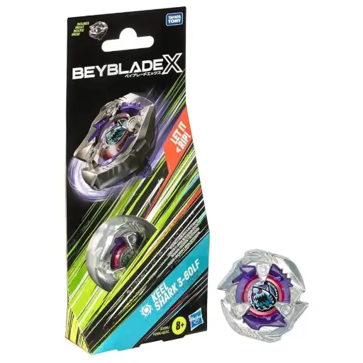 [DNA0027478] Hasbro Beyblade X Keel Shark 3-60LF Starter Pack