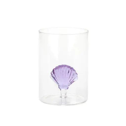 [DNA0027582] Balvi Glass,Atlantis Shell,lilac,glass