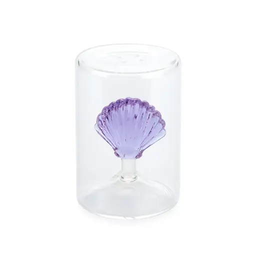[DNA0027592] Balvi Salt shaker,Atlantis Shell,lilac,glass