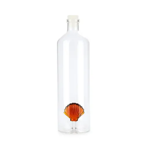 [DNA0027628] Balvi Bottle,Atlantis Shell,amber,1.2 L,glass