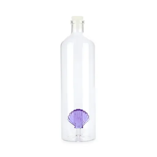 [DNA0027630] Balvi Bottle,Atlantis Shell,lilac,1.2 L,glass