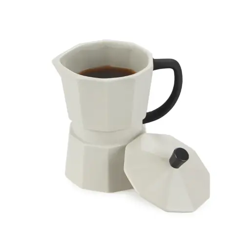 [DNA0027766] Balvi Mug,Moka,gray,with lid,ceramic
