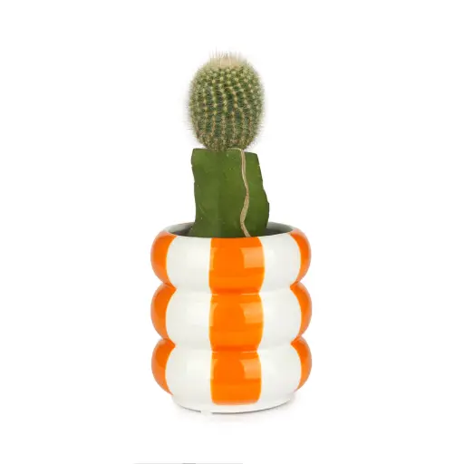[DNA0027807] Balvi Plant Pot,Floats,orange,ceramic,12 cm
