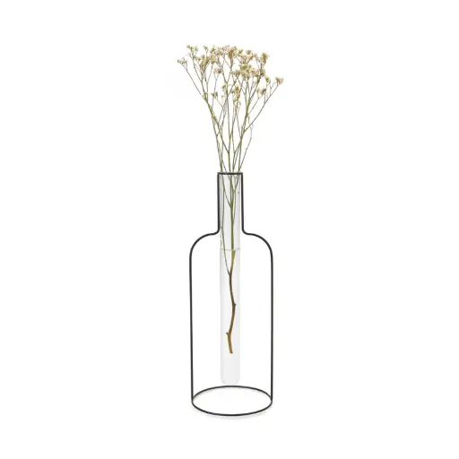 [DNA0027826] Balvi Vase,Bottle Silhouette XL,black