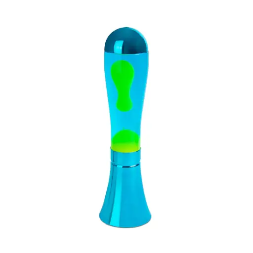 [DNA0027848] Balvi Lava lamp,Magma,blue/lime,aluminium