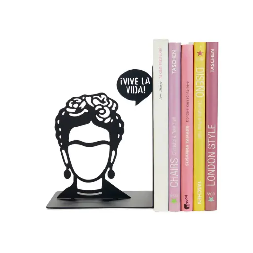 [DNA0027878] Balvi Bookend,Frida,black,metal