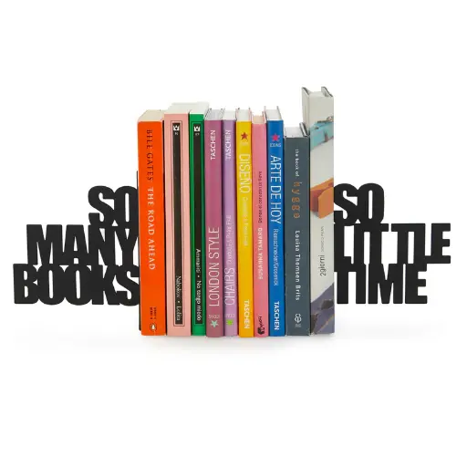 [DNA0027890] Balvi Bookend,So many!,black,metal