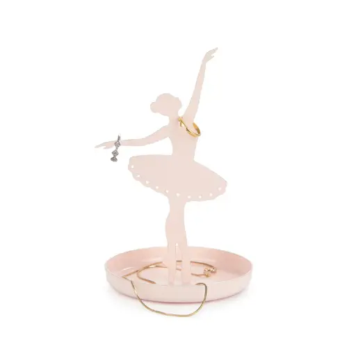 [DNA0027936] Balvi Ring holder,Ballerina,pink,metal