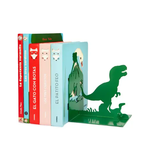[DNA0027972] Balvi Bookend,Jurassic,green,metal