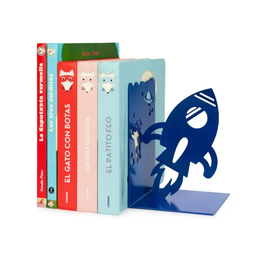 [DNA0027976] Balvi Bookend,Space Walk,blue,metal