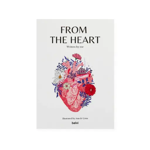 [DNA0028007] Balvi Notebook,From The Heart,A5,paper