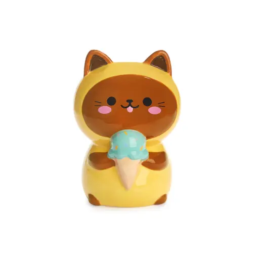 [DNA0028066] Balvi Coin bank,Kawaii Minty,yellow,ceramic