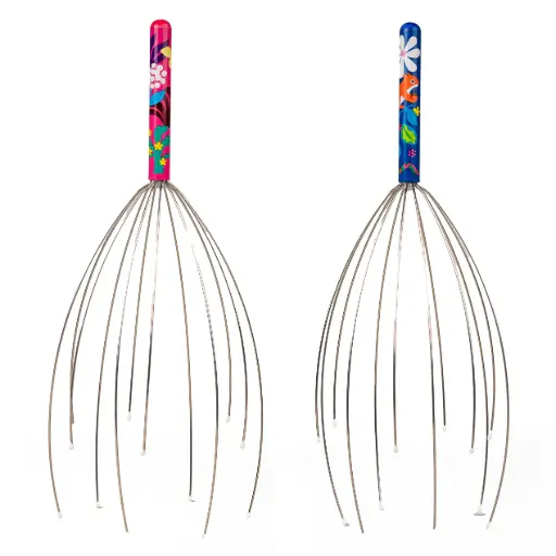 [DNA0028103] Kikkerland HEAD MASSAGER BOTANICAL ASST