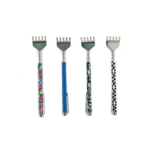 [DNA0028112] Kikkerland BACKSCRATCHER PRINTS ASST