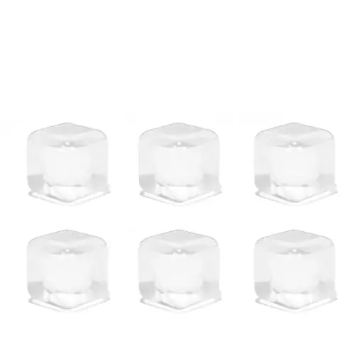 [DNA0028142] Kikkerland CLEAR REUSABLE ICE CUBES S/30