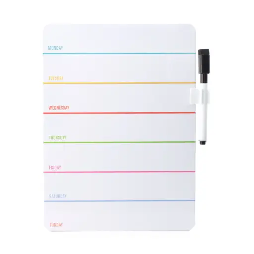 [DNA0028182] Kikkerland DRY ERASE BOARD WEEKLY