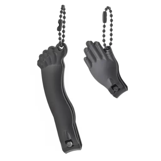 [DNA0028188] Kikkerland HAND AND FOOT NAIL CLIPPER BLACK