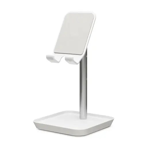 [DNA0028250] Kikkerland ADJUSTABLE PHONE STAND WHITE