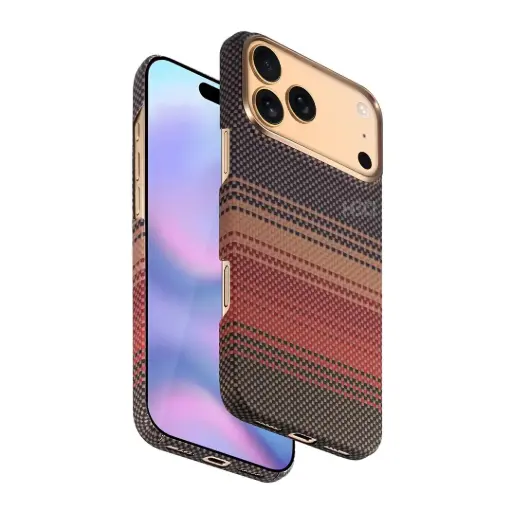 [DNA0028352] HDD iPhone 17 Pro Max HBC-350 Ruaha Kevlar MagSafe Case - Sunset