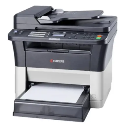 [DNA0028552] طابعة ليزر متعددة الوظائف أحادية اللون Kyocera ECOSYS FS-1025MFP مقاس A4، بسرعة 25 صفحة في الدقيقة، طباعة ونسخ ومسح ضوئي وفاكس