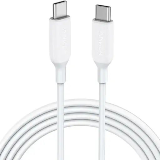 [DNA0028623] Anker PowerLine III USB-C to USB-C 100W Cable (6ft) - White